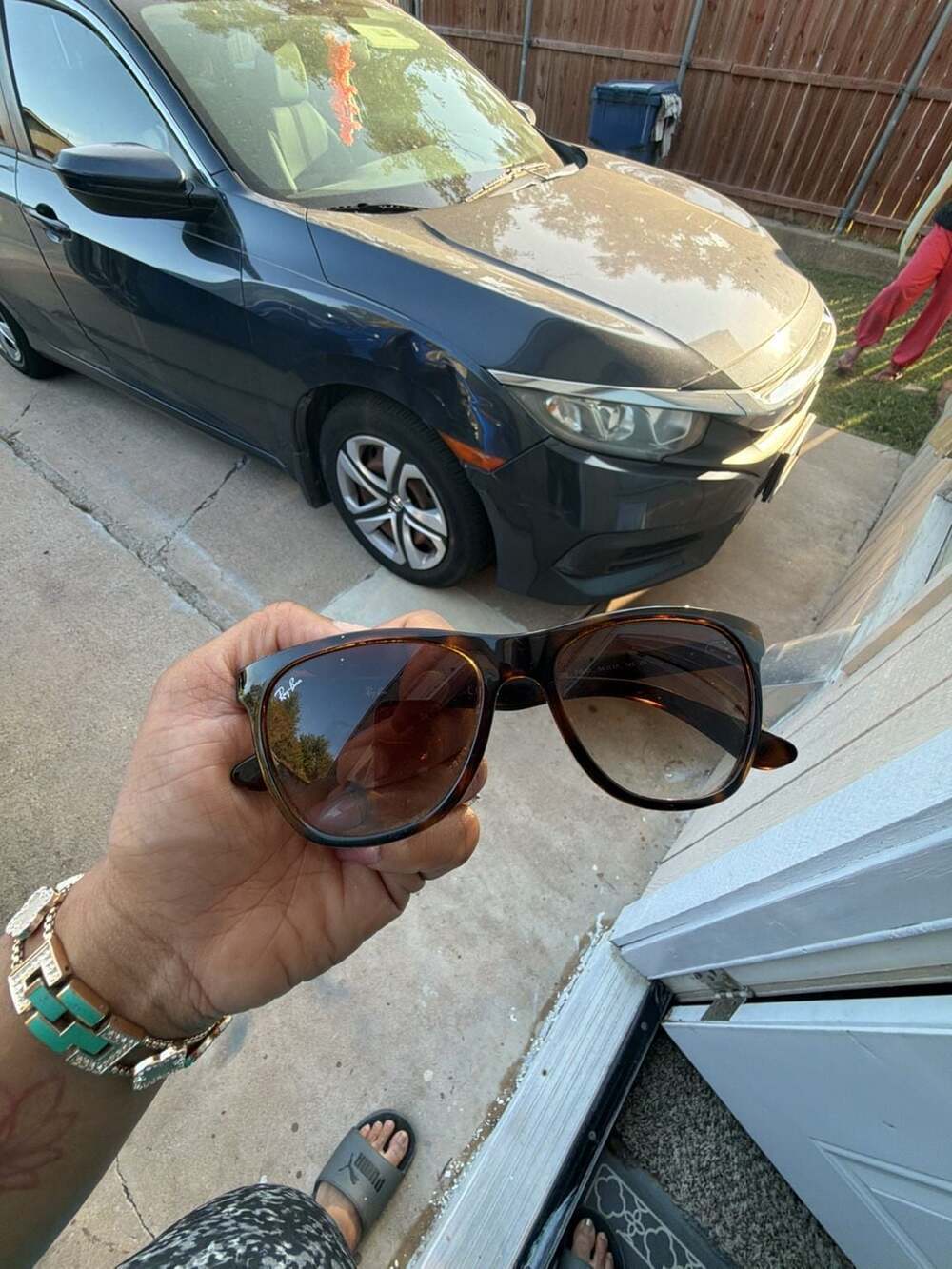 Ray-Ban RB4184 Tortoise Shell Sunglasses